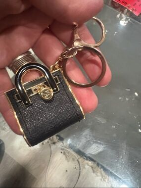 Michael Kors Hamilton Key Ring Fob Purse Charm